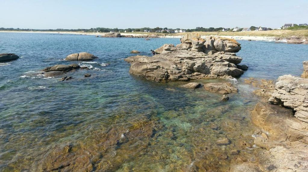 A Moins De 100 Metres De La Mer A La Pointe De Trevignon 트레건크 외부 사진